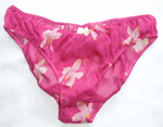 pink silk knickers