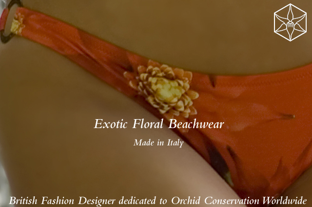 designer floral beachwear