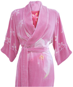 silk velvet robe